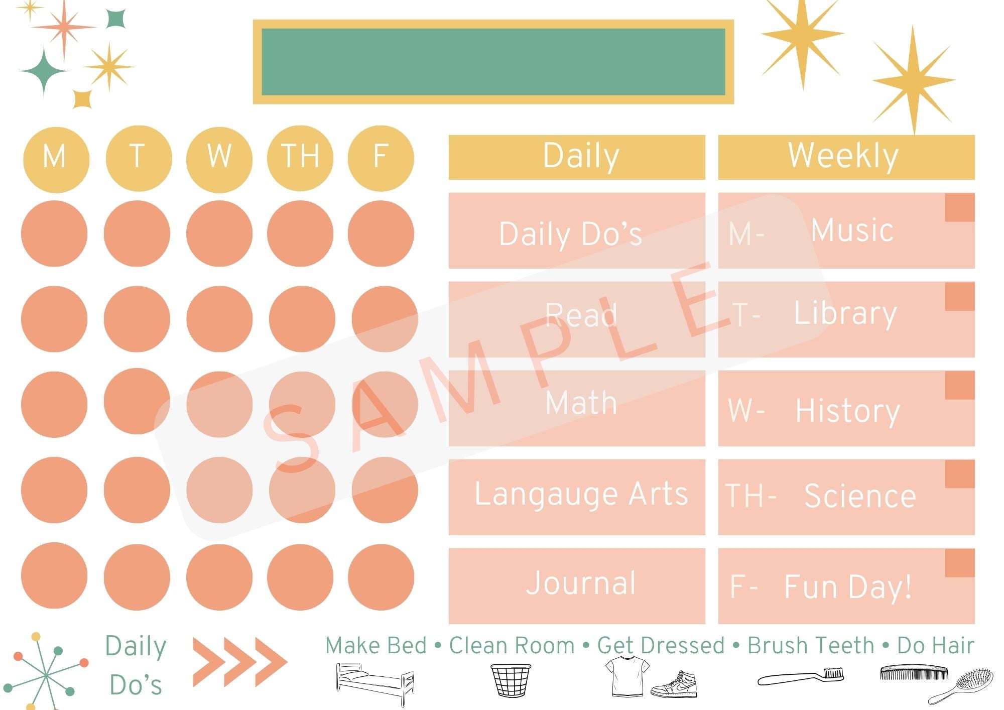 Schedules